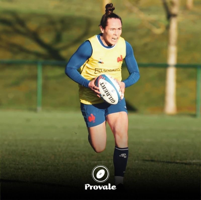 Jade Ruaa Rugby Jade LE PESQ (Environnement, 2016), joueuse professionnelle de rugby à ...